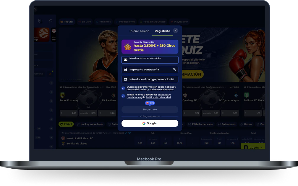 Ivybet Casino registro en apuestas deportivas